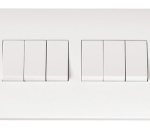 Click CMA105 Plateswitch 6G 2W 10A Whi