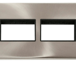 Click VPSC406BK Frontplate 2G 6Aperture