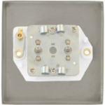 Click VPMB066BK Socket CoAx Twin MB