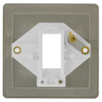 Click FPBS401WH Frontplate 1G 1Aperture