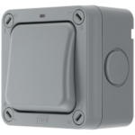 BG WP12 IP66 Switch 1 Gang 2 Way 20A