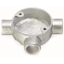 Deligo TEE20 Circular Tee Box 3 Way 20mm