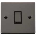 Click VPBN425BK Plateswitch 1G Int10A BN