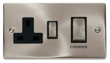Click VPSC504BK Switch & 13A Socket 45A