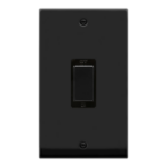Click VPMB502BK Switch 2 Gang DP 45A