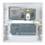 Click CMA035 Socket 1G Switched 13A Whi