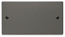 Click VPBN061 Blanking Plate 2Gang BN