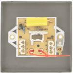 Click VPBN120BK Socket Tel Master Sgl BN