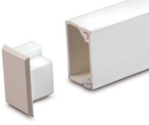 U/Volt SE16/25 Stop End 16x25mm White