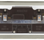 Click VPSC536BK Socket DP 2G Swd 13A