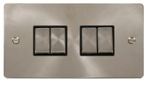 Click FPBS414BK Plateswitch 4G 2W10A