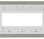 Click FPBS426BK Frontplate 2G 6Aperture