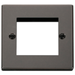 Click VPBN311 Frontplate 1G 2Module