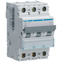 Hager NCN316A MCB TP Type C 16A 10kA
