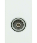 Click MM410WH Socket CoAx Female Whi