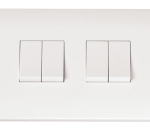 Click CMA019 Plateswitch 4G 2W 10A Whi
