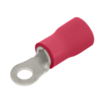 Unicrimp QRR5 Term Ring 5mm Red Pk=100