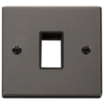 Click VPBN401BK Frontplate 1G 1Aperture