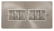 Click FPBS416WH Plateswitch 6G 2W10A