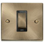 Click VPAB500BK Switch 1 Gang DP 45A