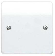 MK K3827WHI Blanking Plate 1 Gang