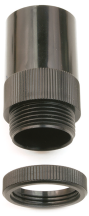 U/Volt AMT/LR25BK Male Adaptor 25mm Blk