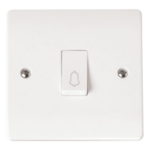 Click CMA027 Plateswitch 1G BELL 10A Whi