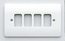MK K3634WHI Frontplate 4 Module