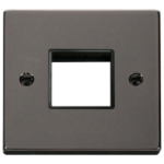 Click VPBN402BK Frontplate 1G 2Aperture