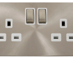 Click FPBS536WH Socket 2G DP Switched13A