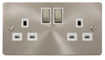 Click FPBS536WH Socket 2G DP Switched13A