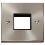 Click VPSC402BK Frontplate 1G 2Aperture