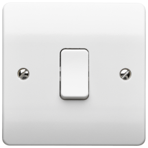 MK K4870WHI Switch 1 Gang 1 Way SP 10A
