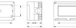 Gewiss GW27044 Enclosure 132x82x65mm