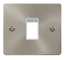 Click FPBS401WH Frontplate 1G 1Aperture