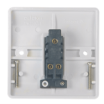 Click CMA011 Plateswitch 1G 2W 10A Whi
