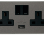 Click VPBN770BK Socket 2G Swd & USB 13A