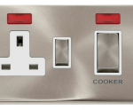 Click VPSC505WH Switch & 13A Socket 45A