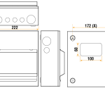 Click CUEB8MS6 Consumer Unit 6 Way Str
