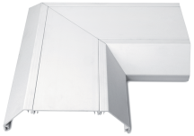 PVC Trunking Flat Angles – Dado Chamfered