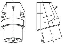 Walther 610 Appl Plug 16A 380/415V