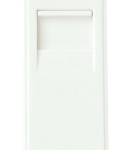 Click MM465WH Socket Tel Secondary Whi