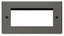 Click VPBN312 Frontplate 2G 4Module