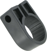 Deligo CC10 Cable Cleat No.10 25.4mm Blk