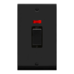 Click VPMB503BK Switch 2 Gang DP 45A