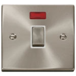 Click VPSC723WH Ingot Switch+Neon DP 20A