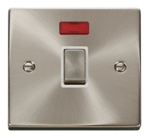 Click VPSC723WH Ingot Switch+Neon DP 20A