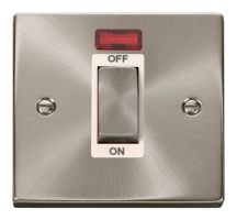 Click VPSC501WH Switch 1 Gang DP 45A