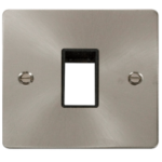 Click FPBS401BK Frontplate 1G 1Aperture
