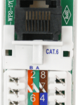 Click MM485BK Socket RJ45 Cat6 Blk